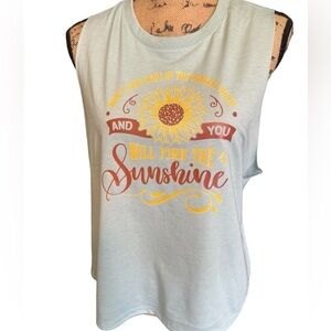 Bella + Canvas Racerback Crop Tank. Size XL. NWT.